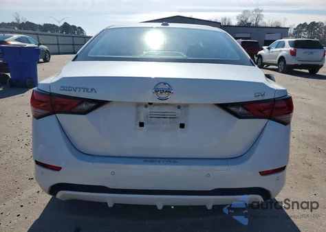 2021 Nissan Sentra Sv z USA, uszkodzony, nr VIN 3N1AB8CV6MY296225